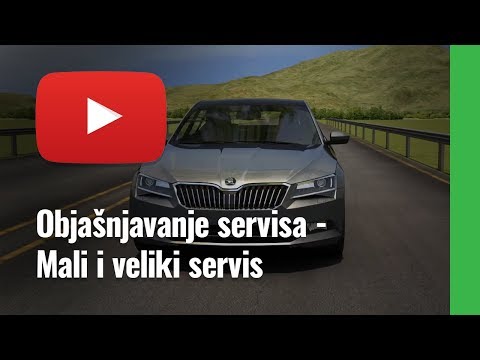 Objašnjavanje servisa - Mali i veliki servis