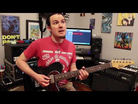 Tesla Love Song guitar solo lesson Weekend Wankshop 180