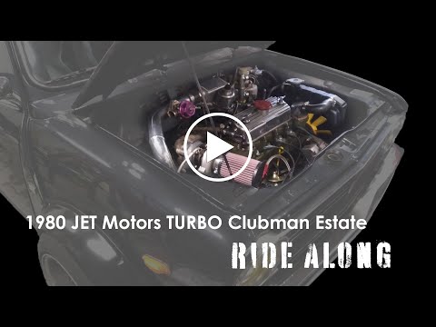JET Motors TURBO kit for the classic Mini Cooper Clubman Estate Ride Along