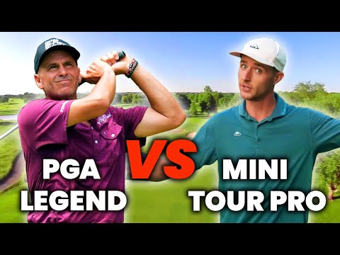 Can a mini tour pro beat Rocco Mediate at Hazeltine National?