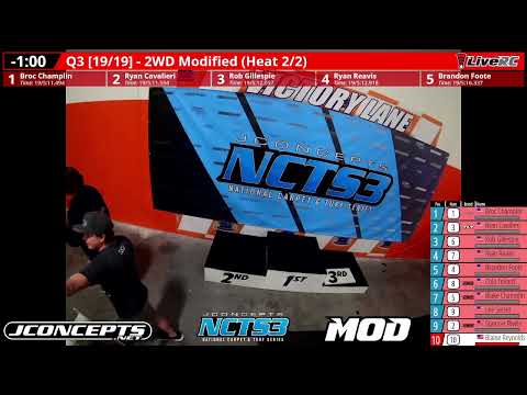 2021 JConcepts NCTS3 Western Carpet Nationals Saturday Qual 3