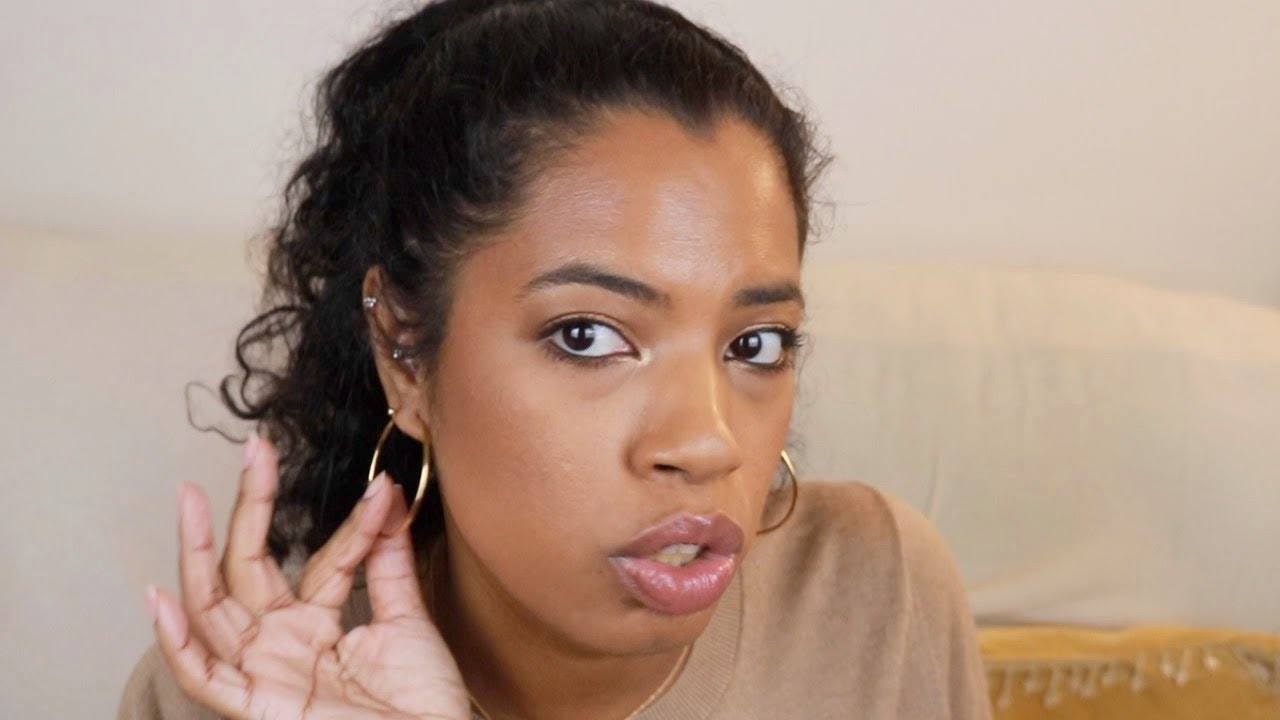 Large Gold Hoop Earring And Gold Ankle Bracelet