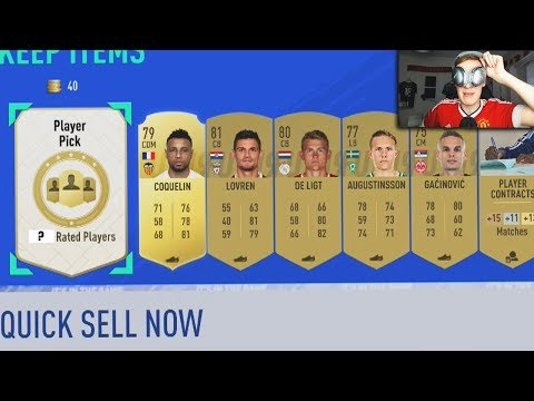 MUN EKA PLAYER PICK PAKETTI! - FIFA 19 PAKETTIEN AVAUS