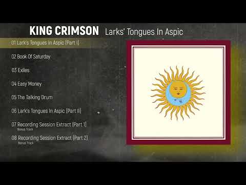 King Crimson - Larks' Tongues In Aspic (Album Visualiser)