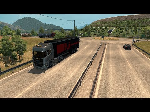 ETS2 Italia DLC Roma - Napoli Gameplay