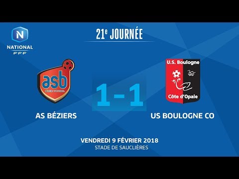 J21 : AS Béziers - US Boulogne CO (1-1), le replay I FFF 2018