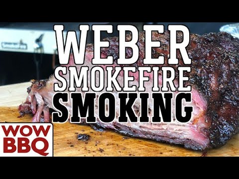 Smoking on the Weber SmokeFire - Beef Brisket