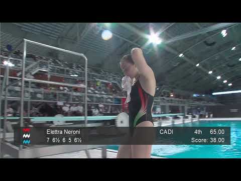 Girls A Platform - Eindhoven Diving Cup 2019