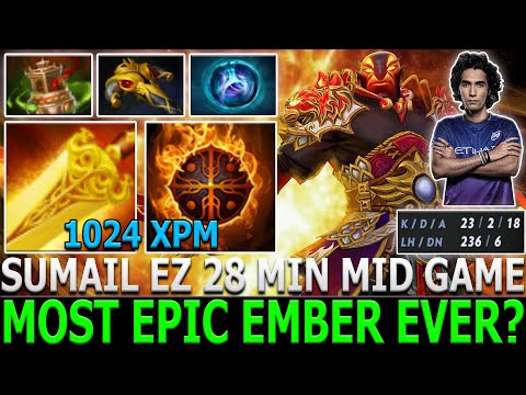 SUMAIL | Ember Spirit | vs Yatoro [Tiny] | Most Epic Ember Ever? | Dota 2 | Pro Gameplay | Highlight