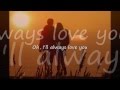 I'll Always Love You by Craig Ruhnke...with Lyrics ...