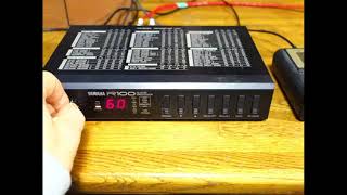 Video thumbnail for Yamaha R100 Reverb Processor Preset Sounds by SUBTOKYOSHOP Music Gears