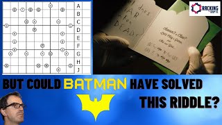 But Could Batman Have Solved This Riddle?