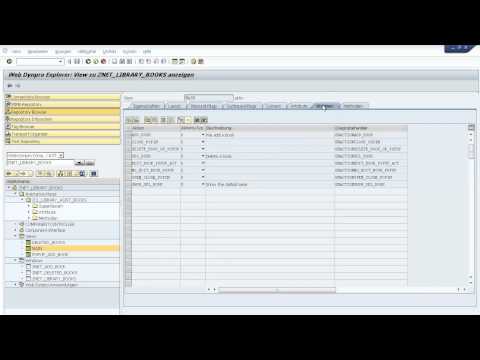 Tutorial Training, Library Project, ABAP OO, Web Dynpro, FPM/OVP Configuration (Part 2)
