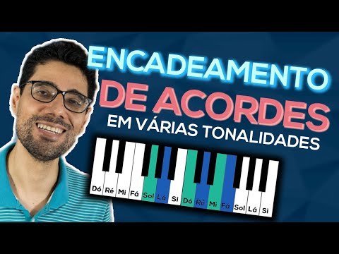 Encadeamento de Acordes no Teclado e Piano | Aula#29