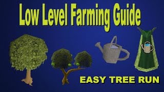 OSRS - Farming Guide - Tree Runs/Low Level Farming
