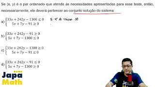 Prova Resolvida AFA(2026 - 2027) - Matemática - Questão 28