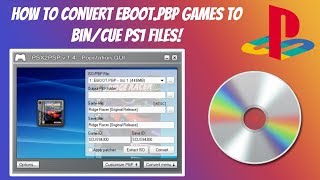 How To Convert PS1 EBOOT.PBP Games To BIN/CUE PS1 Files! - Works With RetroArch/PS3/Vita/PSP #PS1