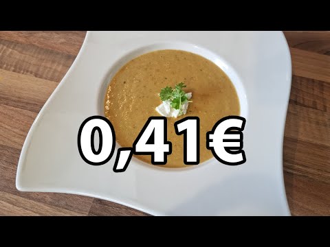 Linsensuppe für 41 Cent Günstig Kochen | Mori kocht