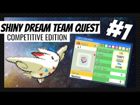 Shiny Dream Team Quest COMPETITIVE EDITION #1 (+ shiny Togepi showcase)!