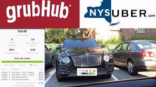 GrubHub plus a little Uber - My night GrubHubbing