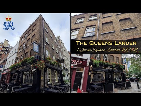 The Queens Larder (The Mad King) -  1 Queen Square, #Bloomsbury, #London, #WC1N