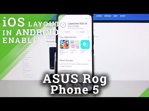 How to Download and Apply iOS Launcher on ASUS Rog Phone 5 – iOS Launcher