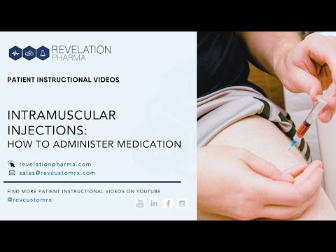 Intramuscular Injections - How to Administer Medications - Revelation Pharma