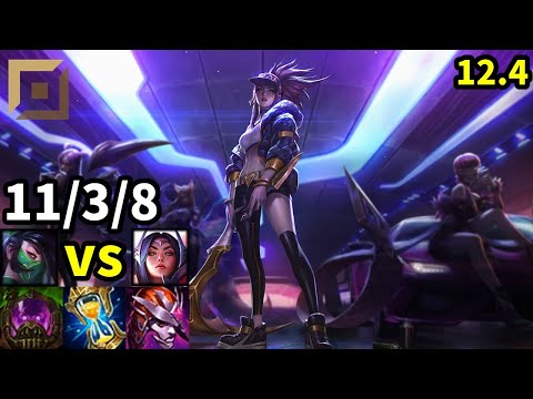 Akali Top vs Irelia - KR Master | Patch 12.4