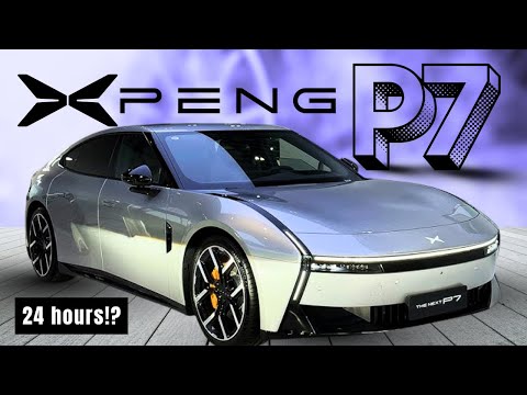 Xpeng P7 Endurance Test: 820 km Range Meets 24-Hour Heat
