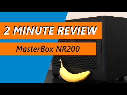 Difference in the details? Cooler Master MasterBox NR200 mITX Computer Case Review