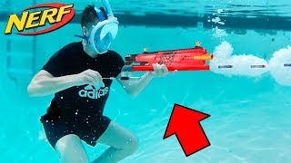 UNDERWATER NERF GUN MOD! (NERF MOD)