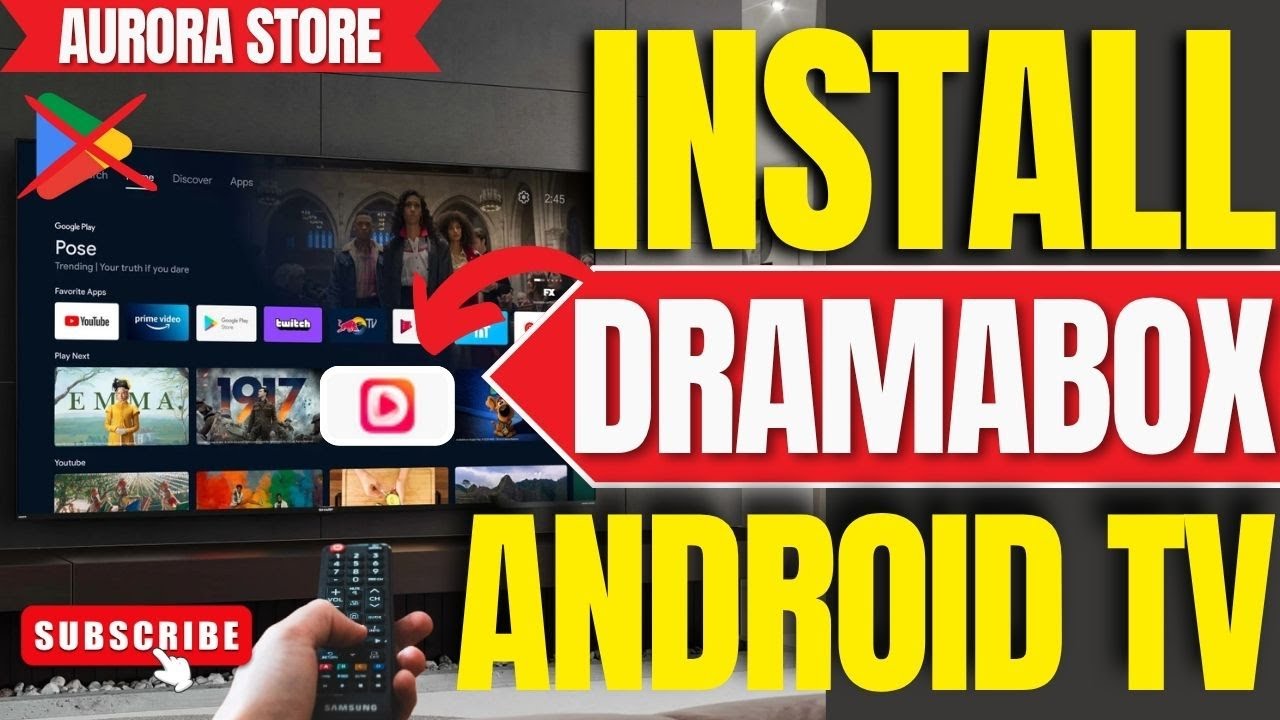 How to Install Dramabox App on ANY Android TV (With Aurora Store)
