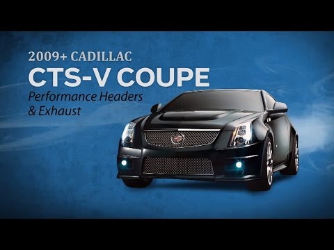 2009-15 Cadillac CTS-V Coupe Headers & Exhaust