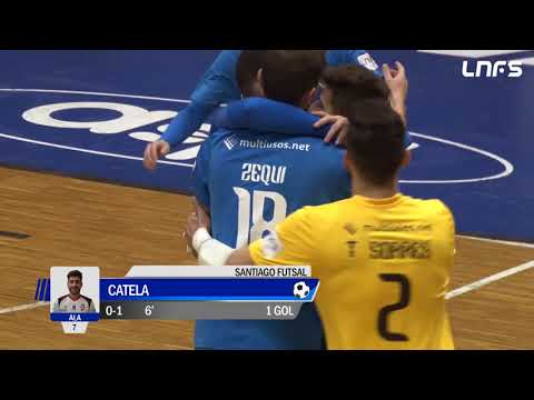 Aspil Vidal Ribera Navarra - Santiago Futsal Jornada 19