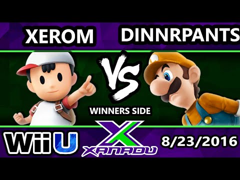 S@X 164 - Xerom (Ness) Vs. BMU | DnnrPants (Luigi) SSB4 Tournament - Smash Wii U - Smash 4