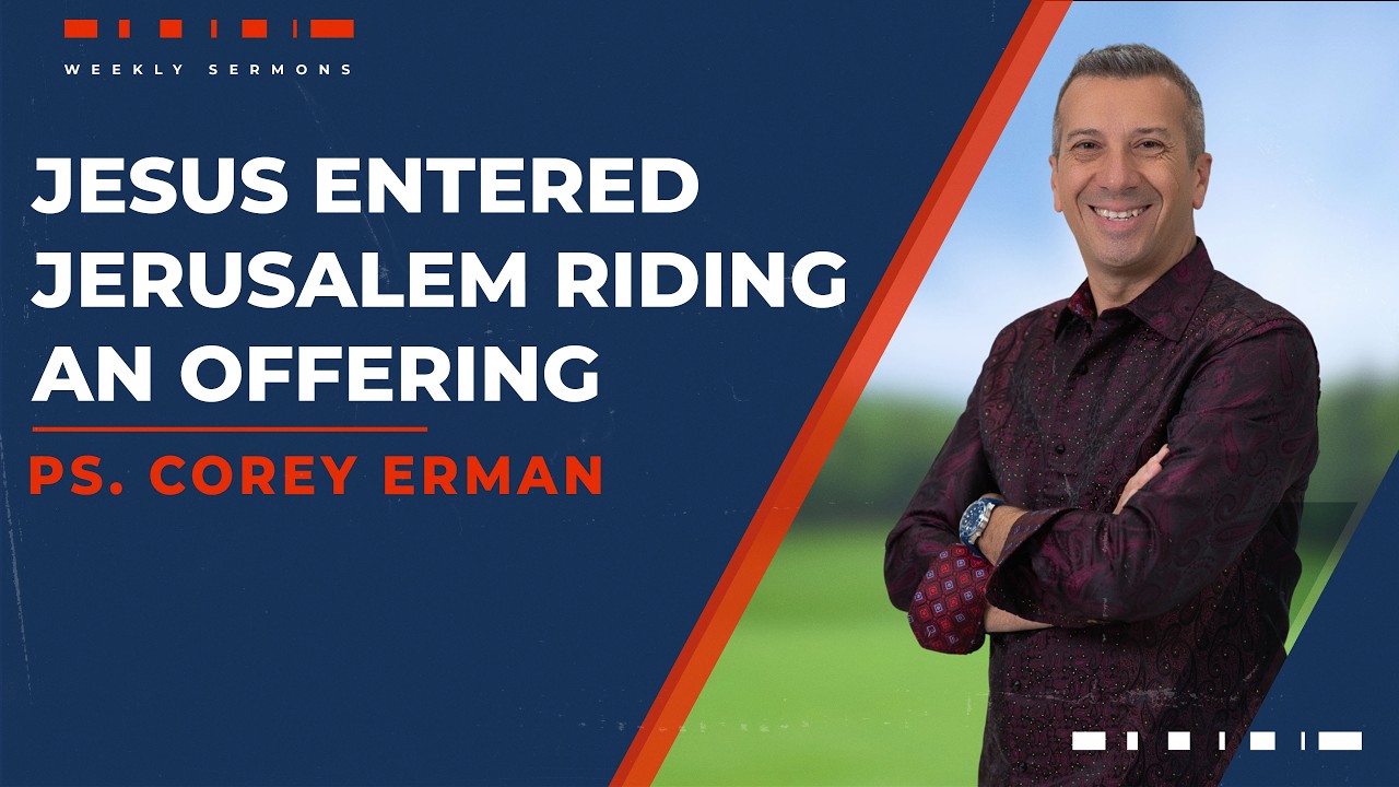 Jesus Entered Jerusalem Riding an Offering