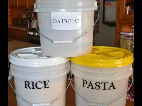 PROPER LONG TERM FOOD STORGE FOR PREPPERS!