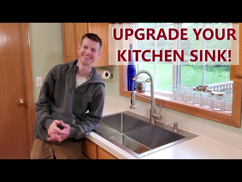 Upgrade Your Kitchen Sink!  DIY Replacement!