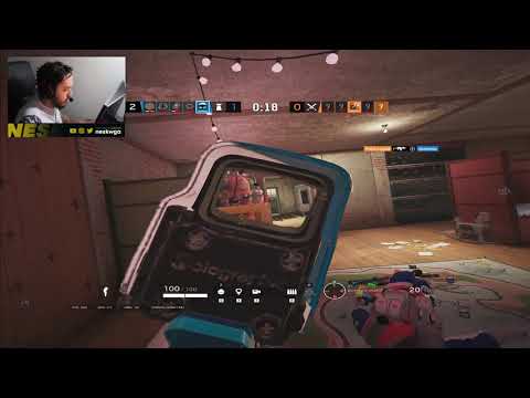 NESK 1X2 SALVANDO O ROUND CONTRA O SEXYCAKE E PALUH - MELHORES MOMENTOS RAINBOW SIX SIEGE