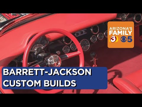 Custom cars at Barrett-Jackson in Scottsdale