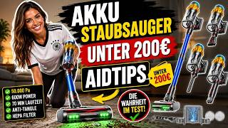 Akku Staubsauger Unter 200€: AIDTIPS Akku Staubsauger, 50KPA/600W/70Mins – Die Wahrheit im Test!