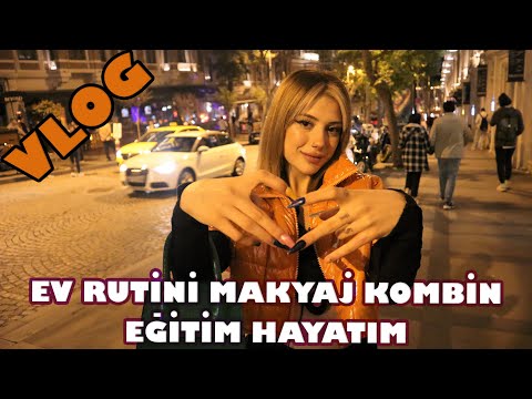 İLK VLOG - Berfin Mis | Ev Rutini - Makyaj & Kombin Seçimi - Eğitim Hayatım - İstanbul Akaretler