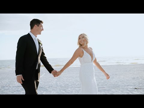 Married on the Beach | Sunny Wedding Film In Longboat Key, Florida