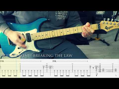 JUDAS PRIEST - Breaking the law [GUITAR COVER + TAB]