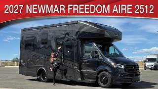 A preview image of the linked video showcasing 2027 Newmar Freedom Aire 2512