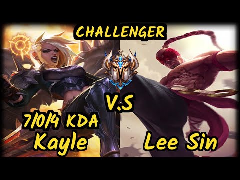 PNG Minerva (KAYLE) vs LEE SIN - 7/0/4 KDA JUNGLE CHALLENGER GAMEPLAY - BR