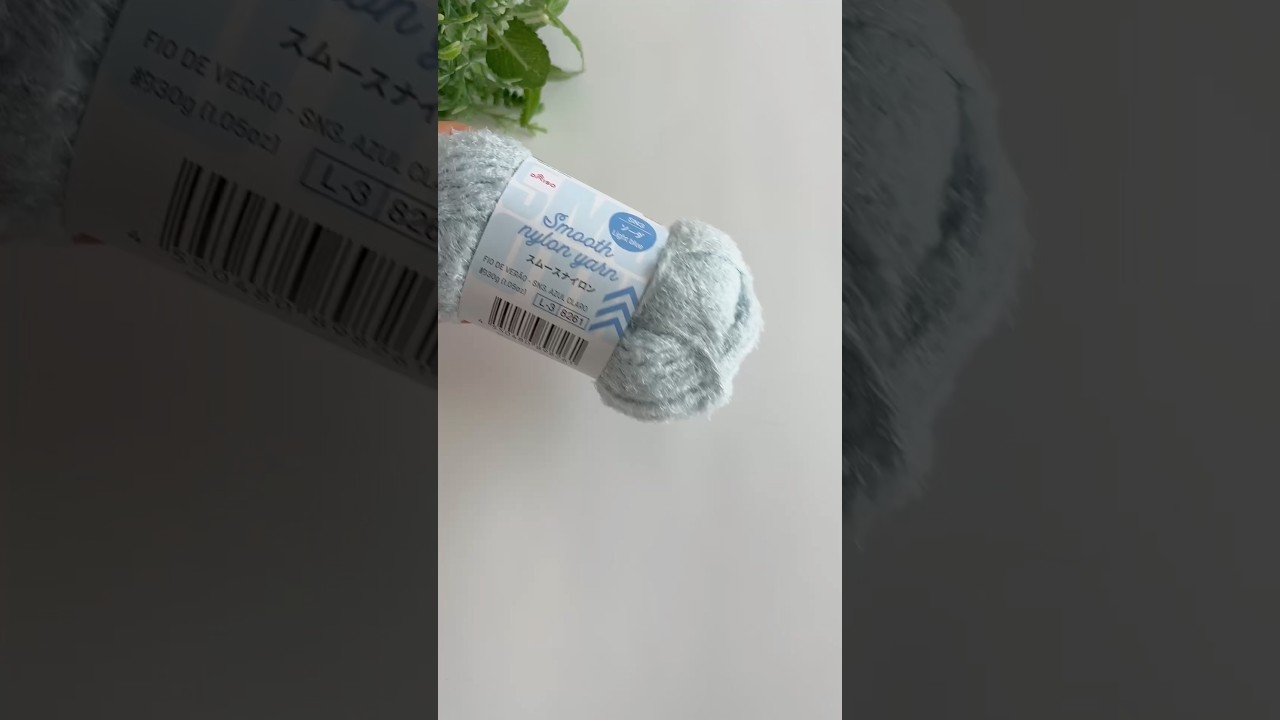 スムースナイロンで春ストール♪ #shorts #かぎ針編み #crochet