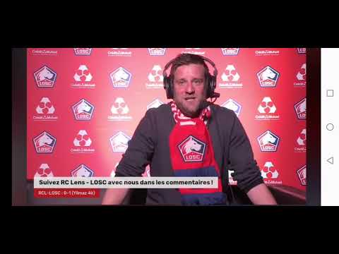 BURAK YILMAZ LENS LİLLE MAÇI 2. GOL SPİKER TEPKİSİ