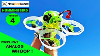 NewBeeDrone Hummingbird V4 - Excellent Analog Whoop!