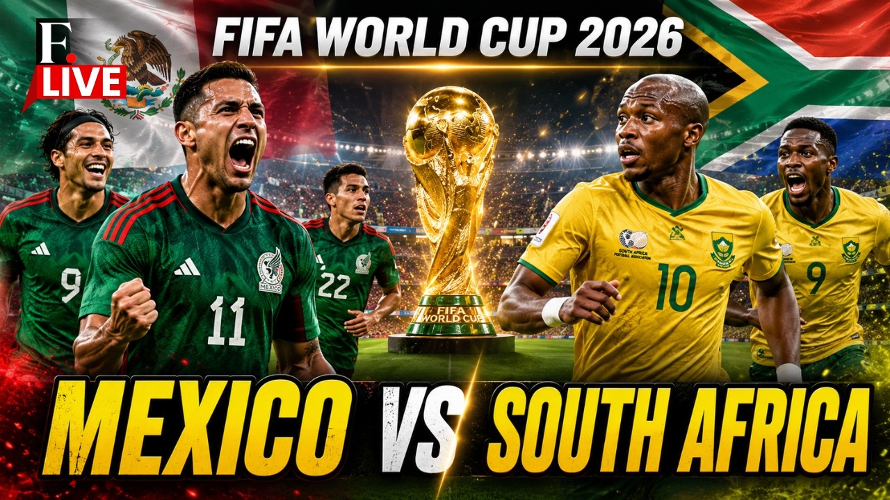 🔴FIFA 2026 LIVE: Fans Gear Up for Epic Clash, Mexico vs South Africa